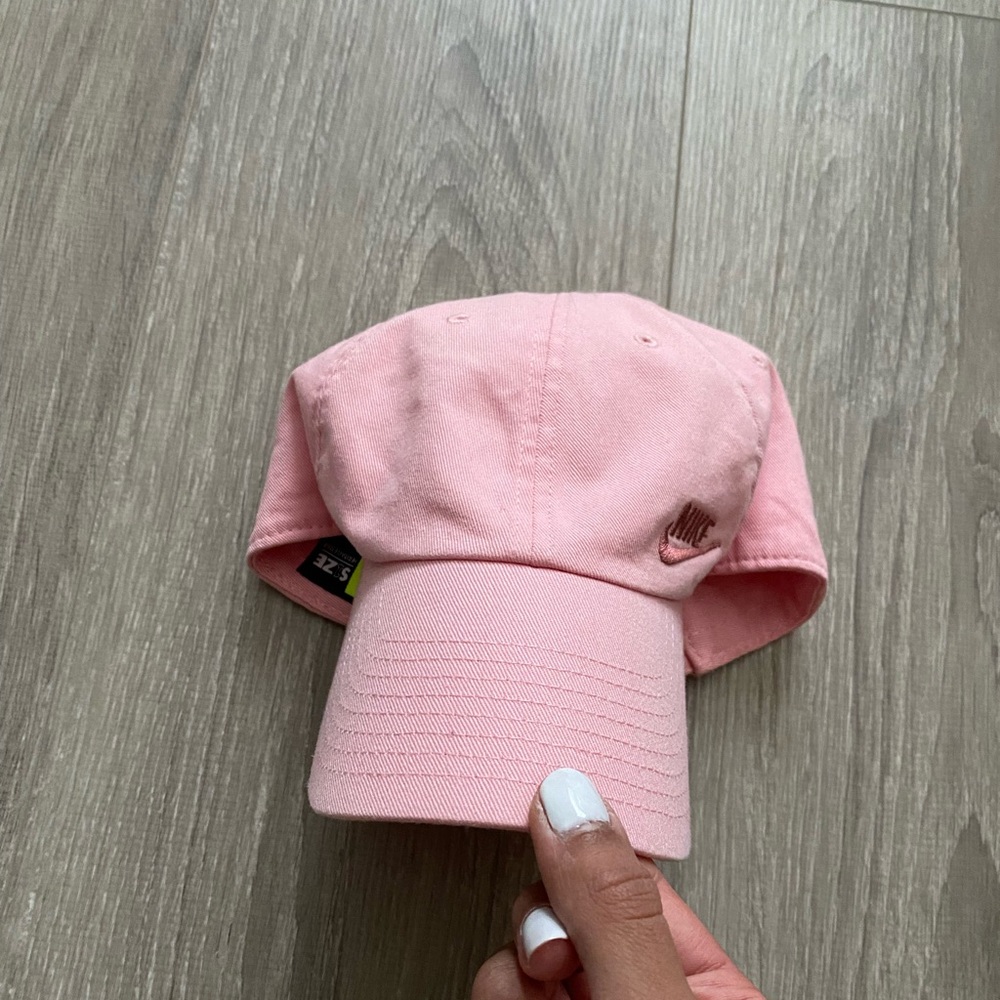 Pink Nike ball cap